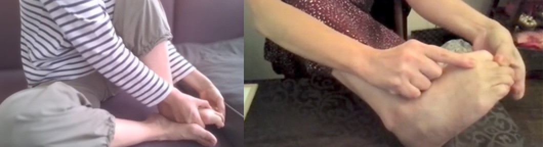 足のストレッチ３s